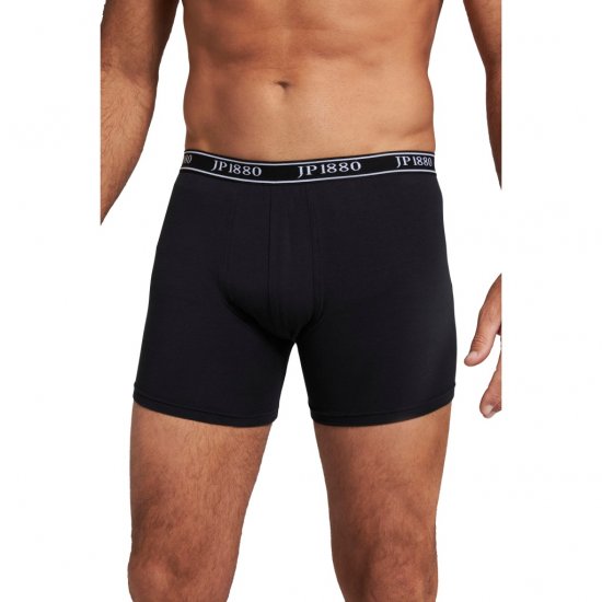 JP1880 Boxershorts FLEXNAMIC Black - Bielizna & stroje kąpielowe - Bielizna & Stroje kąpielowe 2XL-8XL