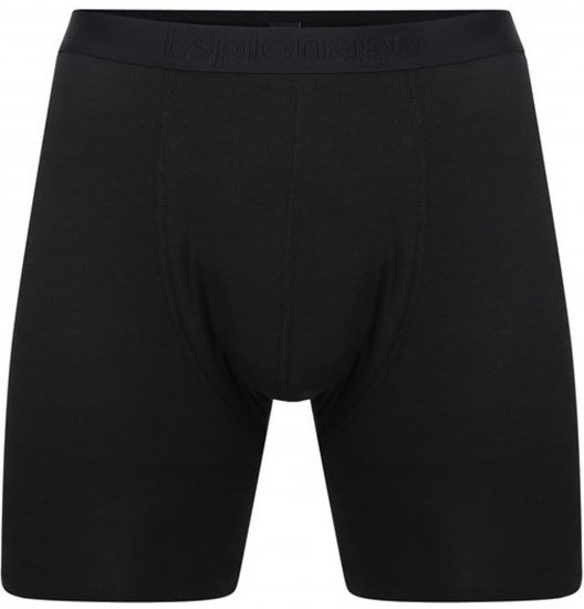 Espionage U010D Bamboo Trunks 2-Pack Black - Bokserki - Bokserki 2XL-12XL