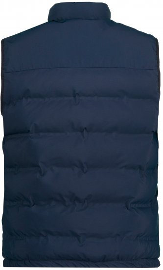JP1880 Quilted Gilet Stand-up Collar Navy - Kurtki Męskie Duże Rozmiary - Kurtki Duże rozmiary 2XL-8XL