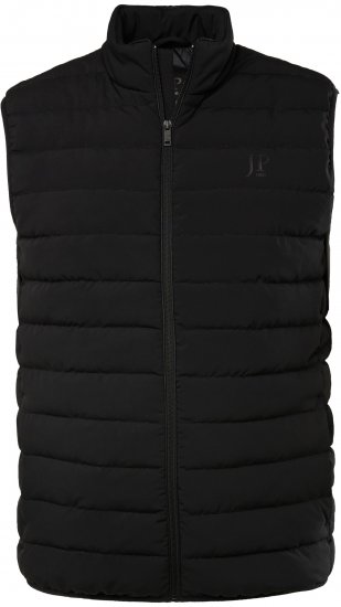 JP1880 Quilted Gilet Stand-Up Collar Black - Kurtki Męskie Duże Rozmiary - Kurtki Duże rozmiary 2XL-8XL