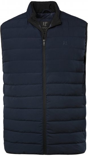 JP1880 Quilted Vest Techno Down Padding Navy - Kurtki Męskie Duże Rozmiary - Kurtki Duże rozmiary 2XL-8XL