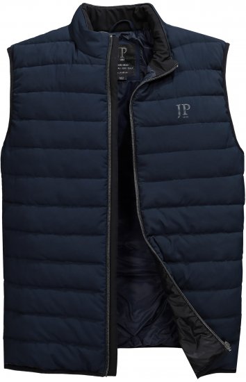 JP1880 Quilted Vest Techno Down Padding Navy - Kurtki Męskie Duże Rozmiary - Kurtki Duże rozmiary 2XL-8XL