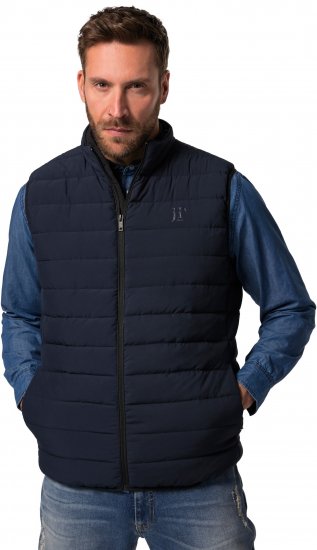 JP1880 Quilted Vest Techno Down Padding Navy - Kurtki Męskie Duże Rozmiary - Kurtki Duże rozmiary 2XL-8XL