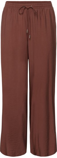 Kaffe Curve Emilia Wide Pants Henna Brown - Spodnie - 