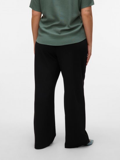 Vero Moda Berlin Zamira Wide Leg Pants Black - Spodnie - 