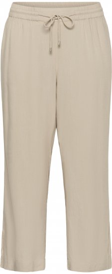 Kaffe Curve Mille Wide Pants Feather Grey - Spodnie materiałowe - 