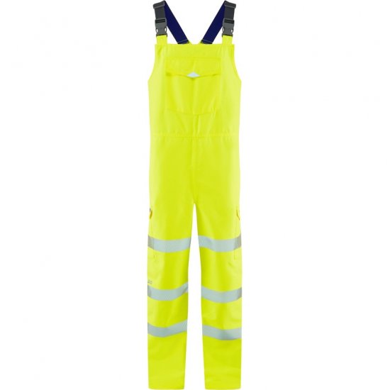 Leo Northam Ecoviz 15K Performance+ Bib & Brace Hi-Vis Yellow - Odzież robocza - Odzież robocza 3XL-6XL
