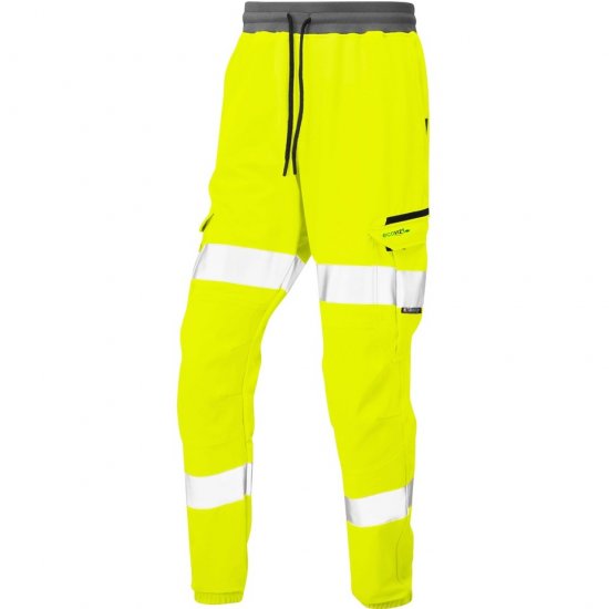Leo Hawkridge Ecoviz High Performance 4X Stretch Trouser Hi-Vis Yellow - Odzież robocza - Odzież robocza 3XL-6XL