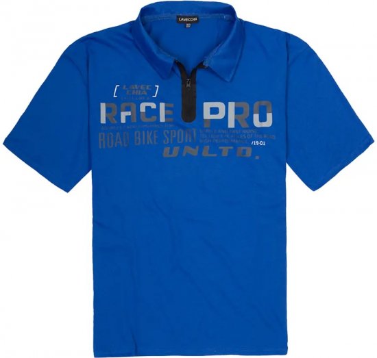 Lavecchia 2030 Polo Shirt Short Sleeve Royal Blue - Koszulki polo - Koszulki Polo 2XL-8XL