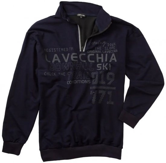 Lavecchia 2029 Sweatshirt Navy - Bluzy & bluzy z kapturem - Bluzy & Bluzy z kapturem 2XL-12XL