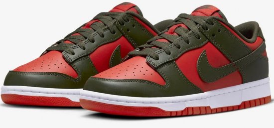 Nike Dunk Low Red Sneakers - Buty męskie 40-52 - 