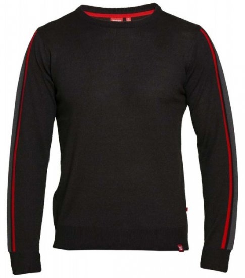 D555 Orlando Sweater Black - Bluzy & bluzy z kapturem - Bluzy & Bluzy z kapturem 2XL-12XL