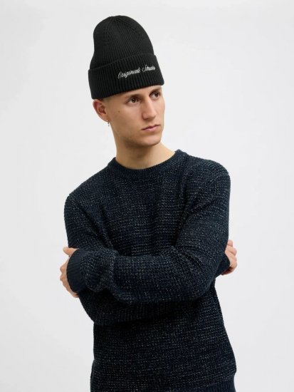Jack & Jones Norrebro Czapka Czarna - Czapki - 