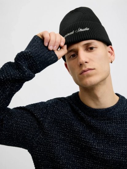Jack & Jones Norrebro Czapka Czarna - Czapki - 