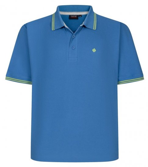 Espionage P232 Koszulka polo pique turq/lime - Koszulki polo - Koszulki Polo 2XL-8XL