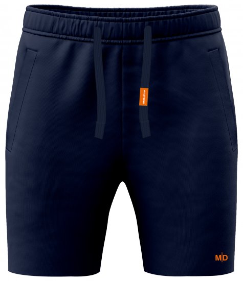 Motley Denim Paris Sweatshorts Navy - Dresy & spodenki dresowe - Dresy & Spodnie Dresowe 2XL-12XL