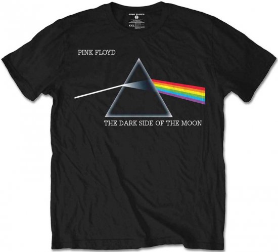 Pink Floyd The Dark Side of The Moon T-shirt Black - Koszulki - T-shirty meskie Duże Rozmiary - 2XL-14XL
