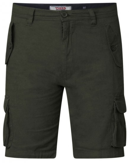 D555 Larry Cargo Shorts Khaki - Szorty - Szorty W40-W60