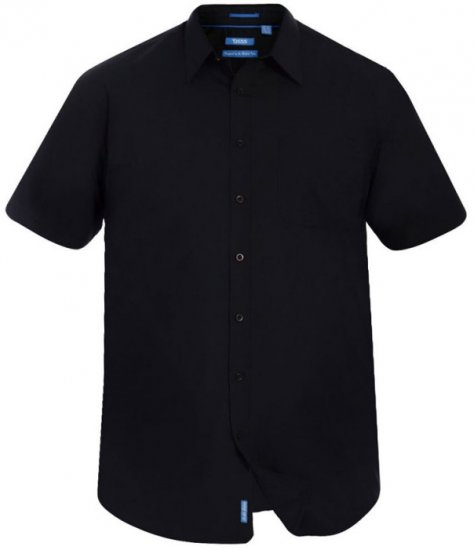 D555 Aeron Easy Iron-Shirt Black - Koszule - Koszule 2XL-10XL