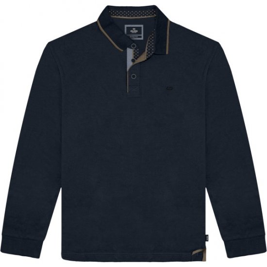 Double Outfitters PS-3098 Polo Shirt Print Navy - Koszulki polo - Koszulki Polo 2XL-8XL