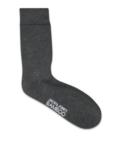 Jack & Jones Basic Skarpety bambusowe Czarna 5-pack - Bielizna & stroje kąpielowe - Bielizna & Stroje kąpielowe 2XL-8XL