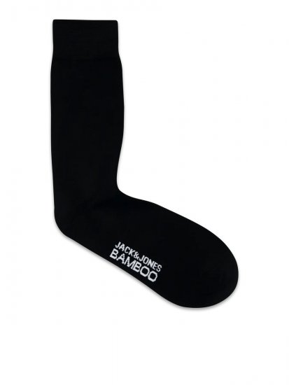 Jack & Jones Basic Skarpety bambusowe Czarna 5-pack - Bielizna & stroje kąpielowe - Bielizna & Stroje kąpielowe 2XL-8XL