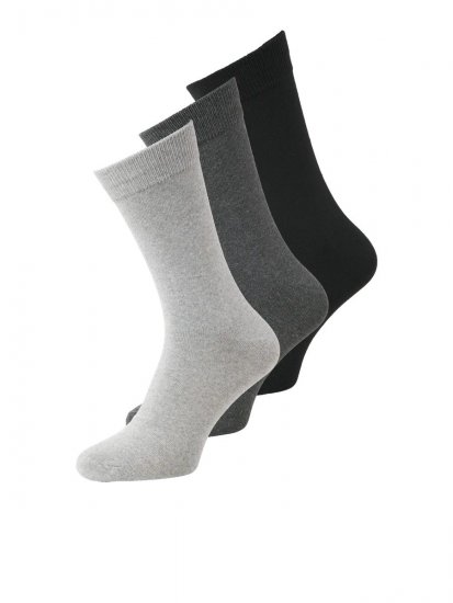 Jack & Jones Ordinary Skarpety Czarna 3-pack - Bielizna & stroje kąpielowe - Bielizna & Stroje kąpielowe 2XL-8XL