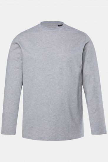 JP1880 Long Sleeve OEKO-TEX T-Shirt Grey - Koszulki - T-shirty meskie Duże Rozmiary - 2XL-14XL