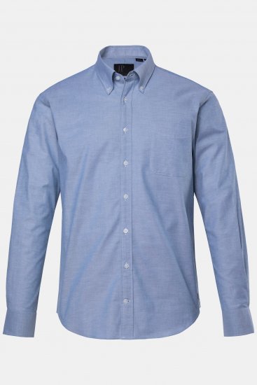 JP1880 Oxford Shirt Flexnamic Long Sleeve Ash Turquoise - Koszule - Koszule 2XL-10XL
