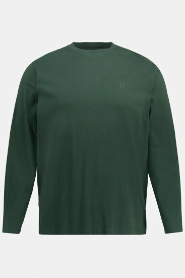 JP1880 Long Sleeve OEKO-TEX T-shirt Green - Koszulki - T-shirty meskie Duże Rozmiary - 2XL-14XL