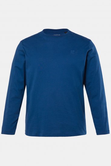JP1880 Long Sleeve OEKO-TEX T-Shirt Blue - Koszulki - T-shirty meskie Duże Rozmiary - 2XL-14XL