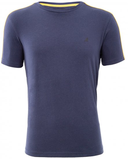 Kangol Salter T-shirt Navy - Koszulki - T-shirty meskie Duże Rozmiary - 2XL-14XL