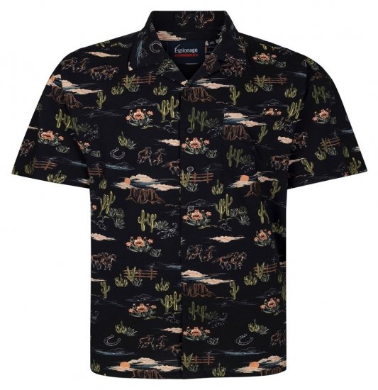 Espionage SH463 Prairie Koszula z nadrukiem multi - Koszule - Koszule 2XL-10XL
