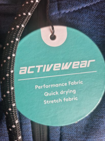 Kam Jeans AP008 Active Performance Hoodie Indigo - Bluzy & bluzy z kapturem - Bluzy & Bluzy z kapturem 2XL-12XL