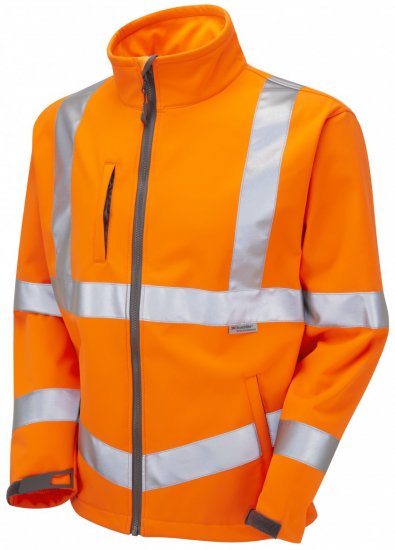 Leo Buckland Softshell Jacket Orange - Odzież robocza - Odzież robocza 3XL-6XL