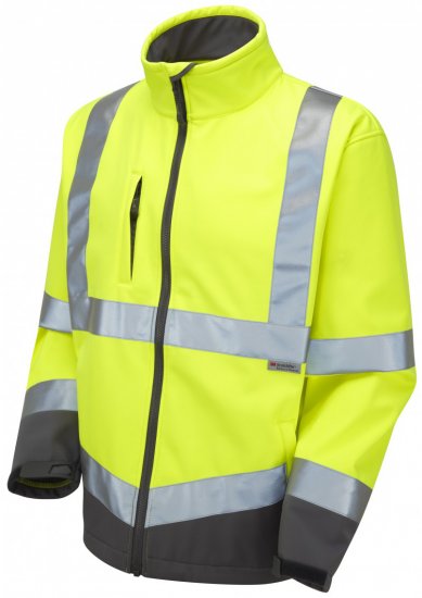 Leo Buckland Softshell Jacket Yellow - Odzież robocza - Odzież robocza 3XL-6XL