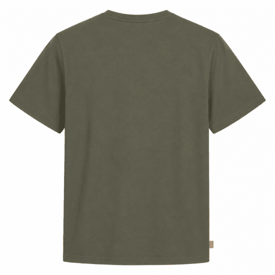 Motley Denim Stockholm T-shirt Dark Khaki - Koszulki - T-shirty meskie Duże Rozmiary - 2XL-14XL