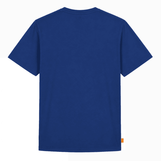 Motley Denim Stockholm T-shirt Royal Blue - Koszulki - T-shirty meskie Duże Rozmiary - 2XL-14XL