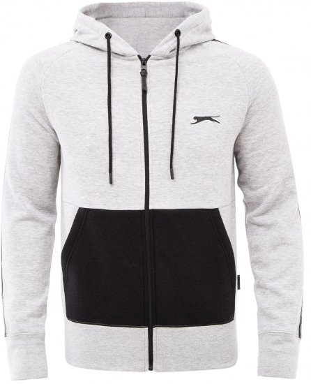 Slazenger Tommy Hoodie Grey - Bluzy & bluzy z kapturem - Bluzy & Bluzy z kapturem 2XL-12XL