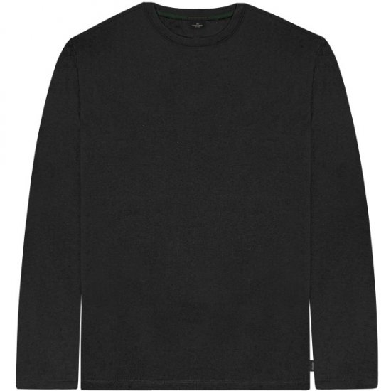 Double Outfitters TS-9170 Long Sleeve T-Shirt Black - Koszulki - T-shirty meskie Duże Rozmiary - 2XL-14XL