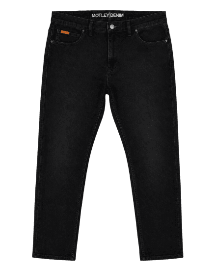 Motley Denim Soho 5-Pocket Jeans Black - Dżinsy & spodnie - Dżinsy i Spodnie - W40-W70