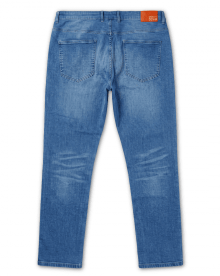 Motley Denim Soho 5-Pocket Jeans Blue Wash - Dżinsy & spodnie - Dżinsy i Spodnie - W40-W70