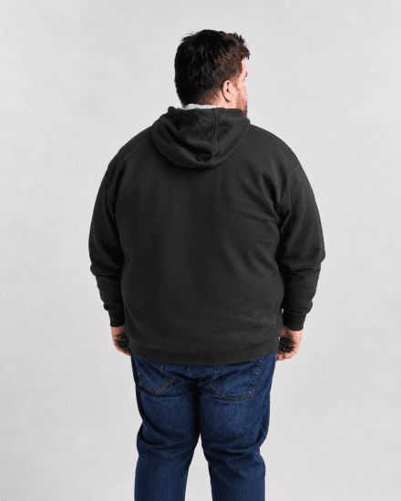 Motley Denim Copenhagen Hoodie Charcoal - Bluzy & bluzy z kapturem - Bluzy & Bluzy z kapturem 2XL-12XL