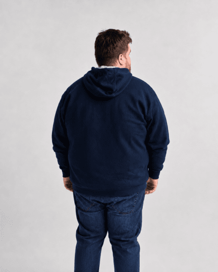 Motley Denim Copenhagen Hoodie Navy - Bluzy & bluzy z kapturem - Bluzy & Bluzy z kapturem 2XL-12XL