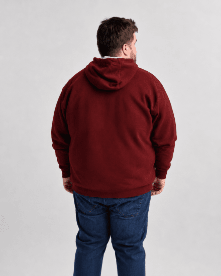 Motley Denim Copenhagen Hoodie Red - Bluzy & bluzy z kapturem - Bluzy & Bluzy z kapturem 2XL-12XL