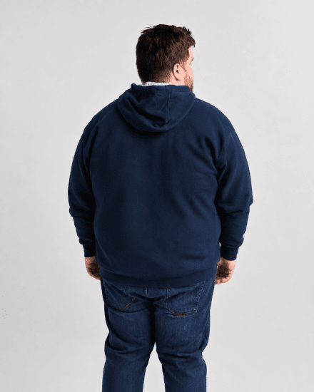 Motley Denim Copenhagen Hoodie Dark Indigo - Bluzy & bluzy z kapturem - Bluzy & Bluzy z kapturem 2XL-12XL