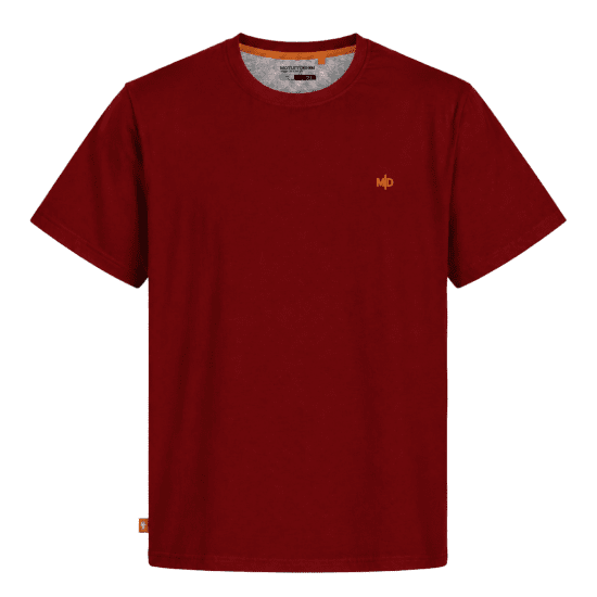 Motley Denim Stockholm T-shirt Red - Koszulki - T-shirty meskie Duże Rozmiary - 2XL-14XL