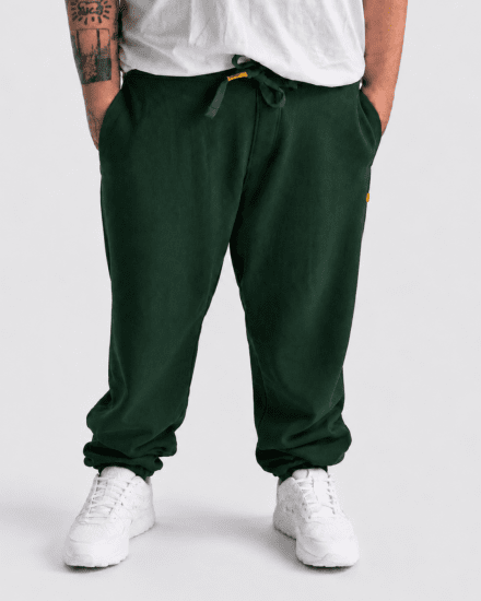 Motley Denim Berlin Sweatpants Racing Green - Dresy & spodenki dresowe - Dresy & Spodnie Dresowe 2XL-12XL