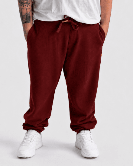 Motley Denim Berlin Sweatpants Red - Dresy & spodenki dresowe - Dresy & Spodnie Dresowe 2XL-12XL
