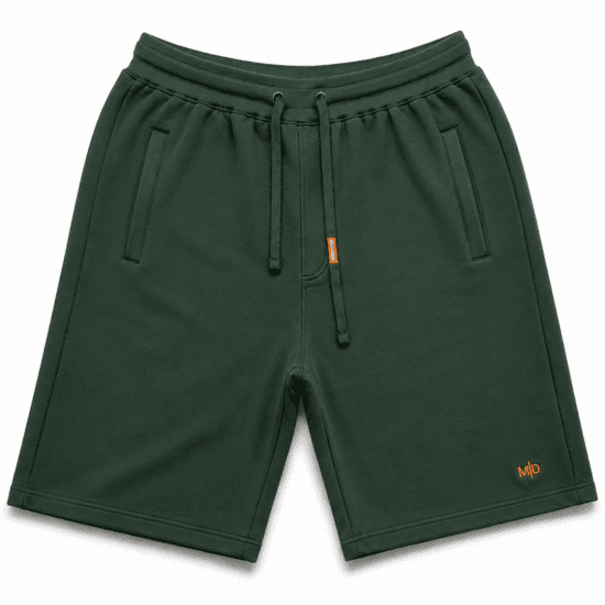 Motley Denim Paris Sweatshorts Racing Green - Dresy & spodenki dresowe - Dresy & Spodnie Dresowe 2XL-12XL